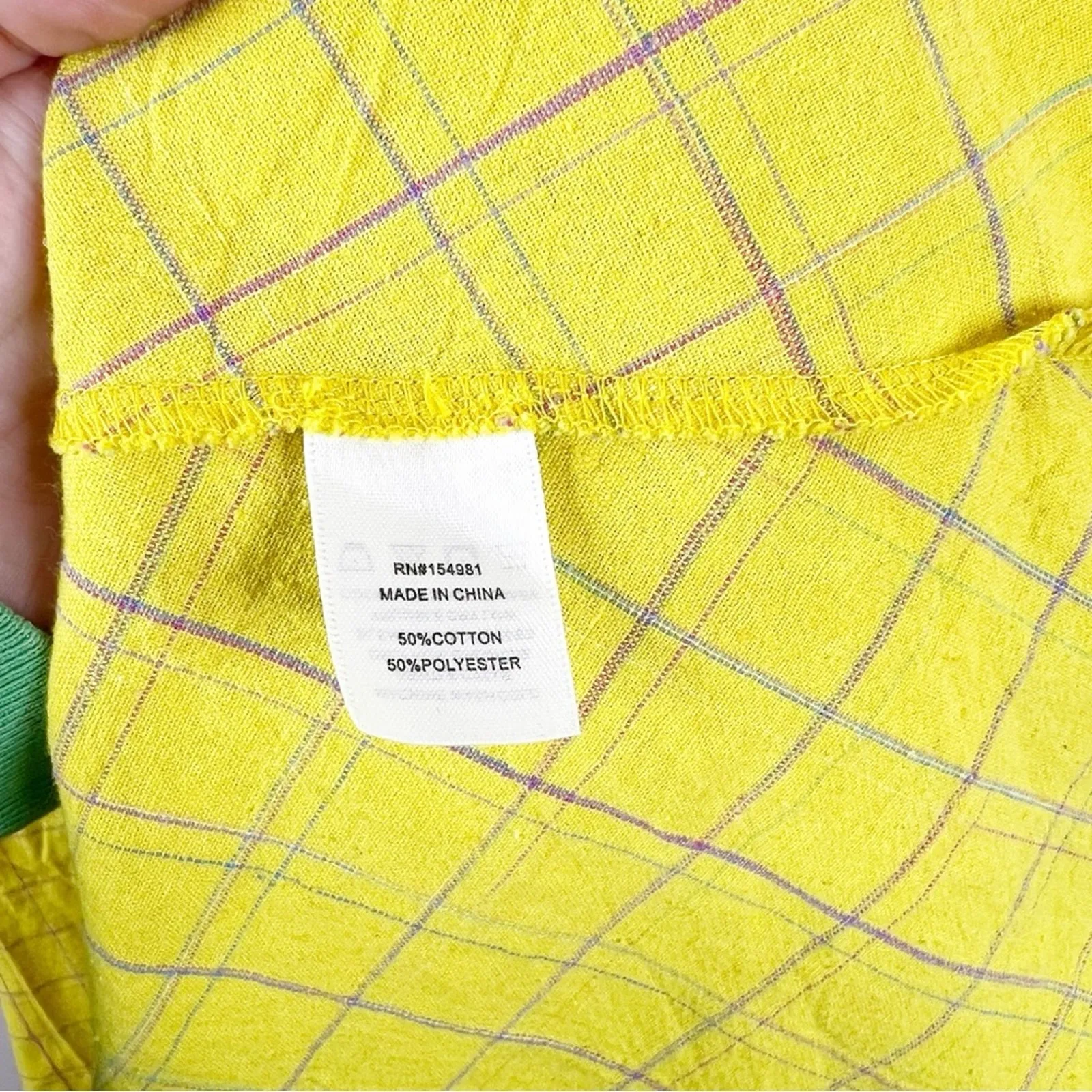 Saint‎ Geraldine Charisse Fit & Flare Plaid Midi Dress L Yellow Size L - Image 6