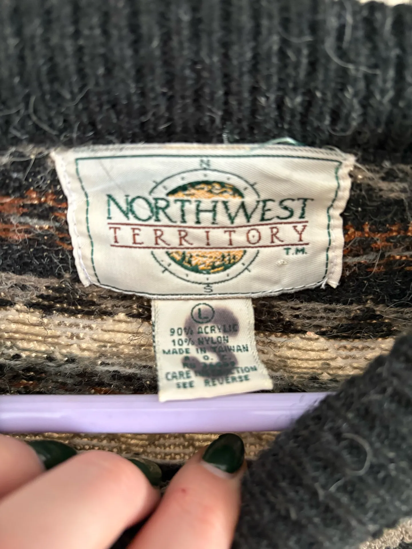 Vintage Northwest Territory Sweater - Image 2