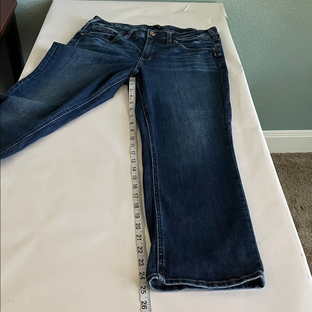 Silver Jeans Suki Capri High Rise Size 34 - Image 7