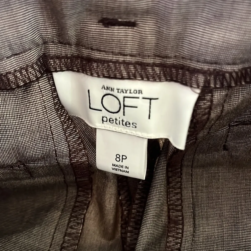 EUC LOFT Brown Skirt - Image 3