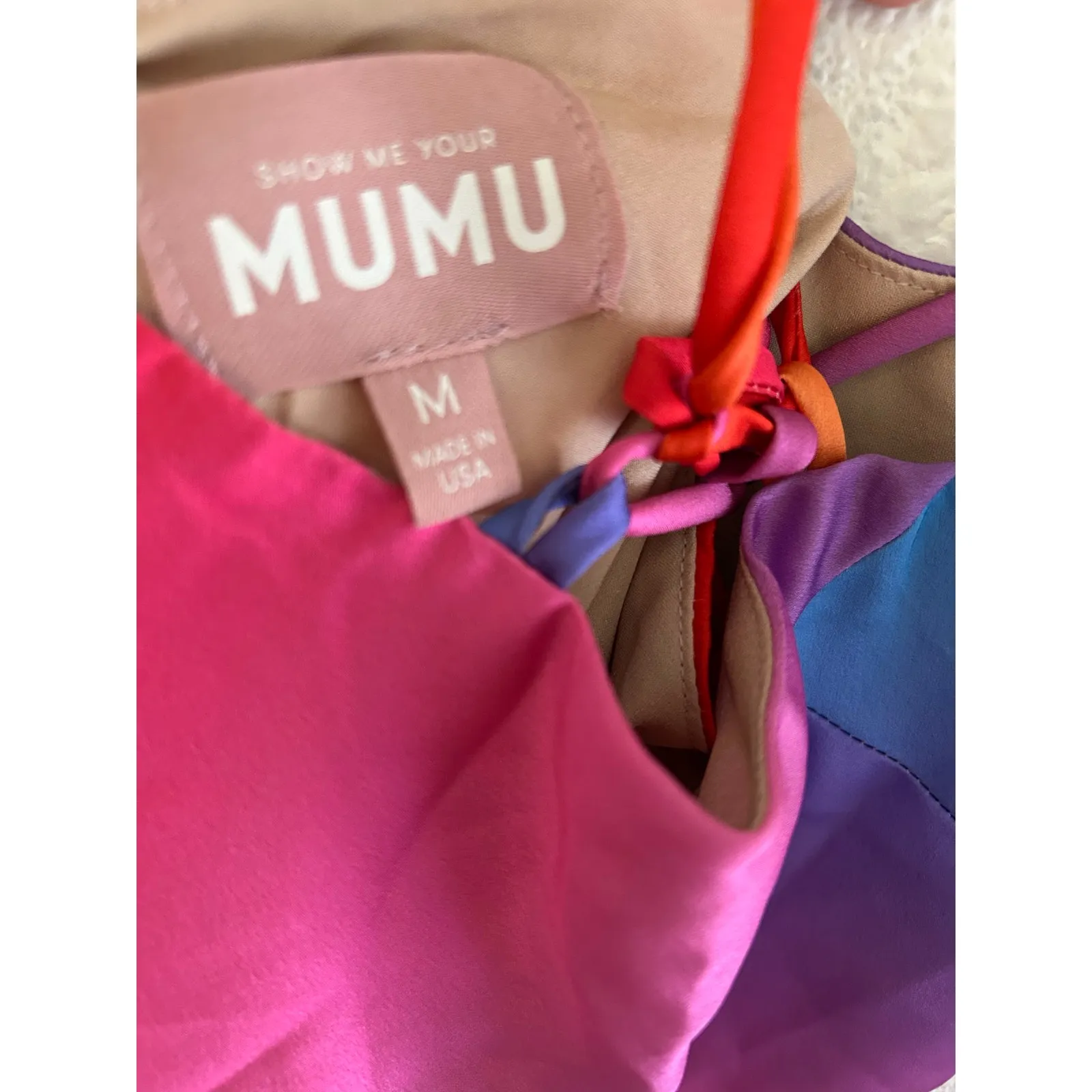 Show Me Your Mumu Dani Mini Dress in Sunset Ombre M - Image 6