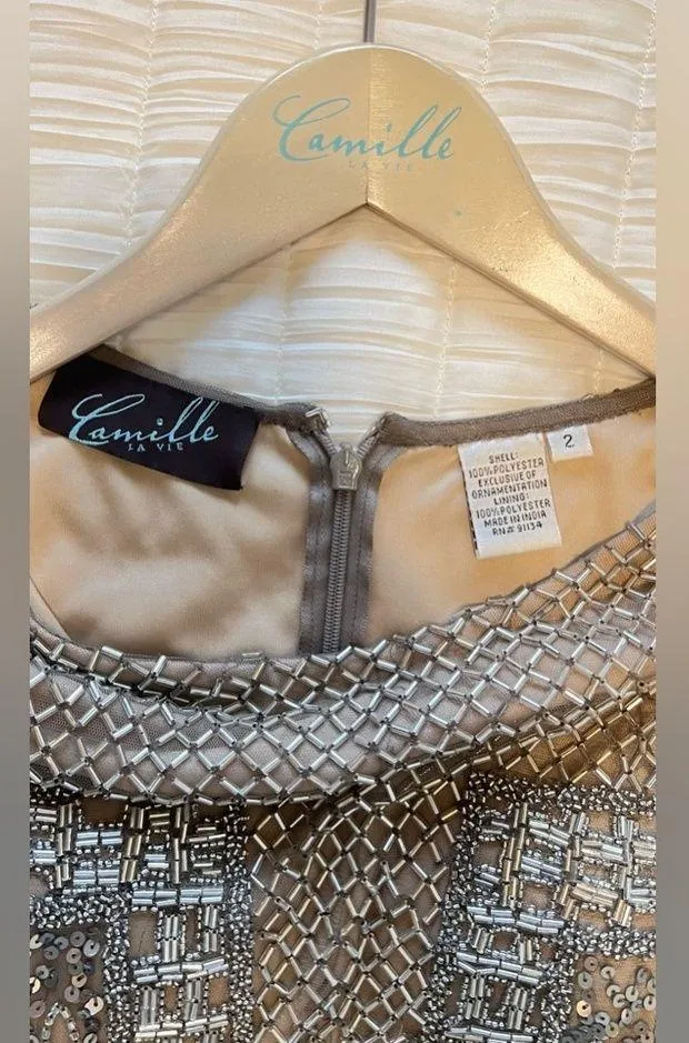 Camila La Vie Beaded Dress - Image 9