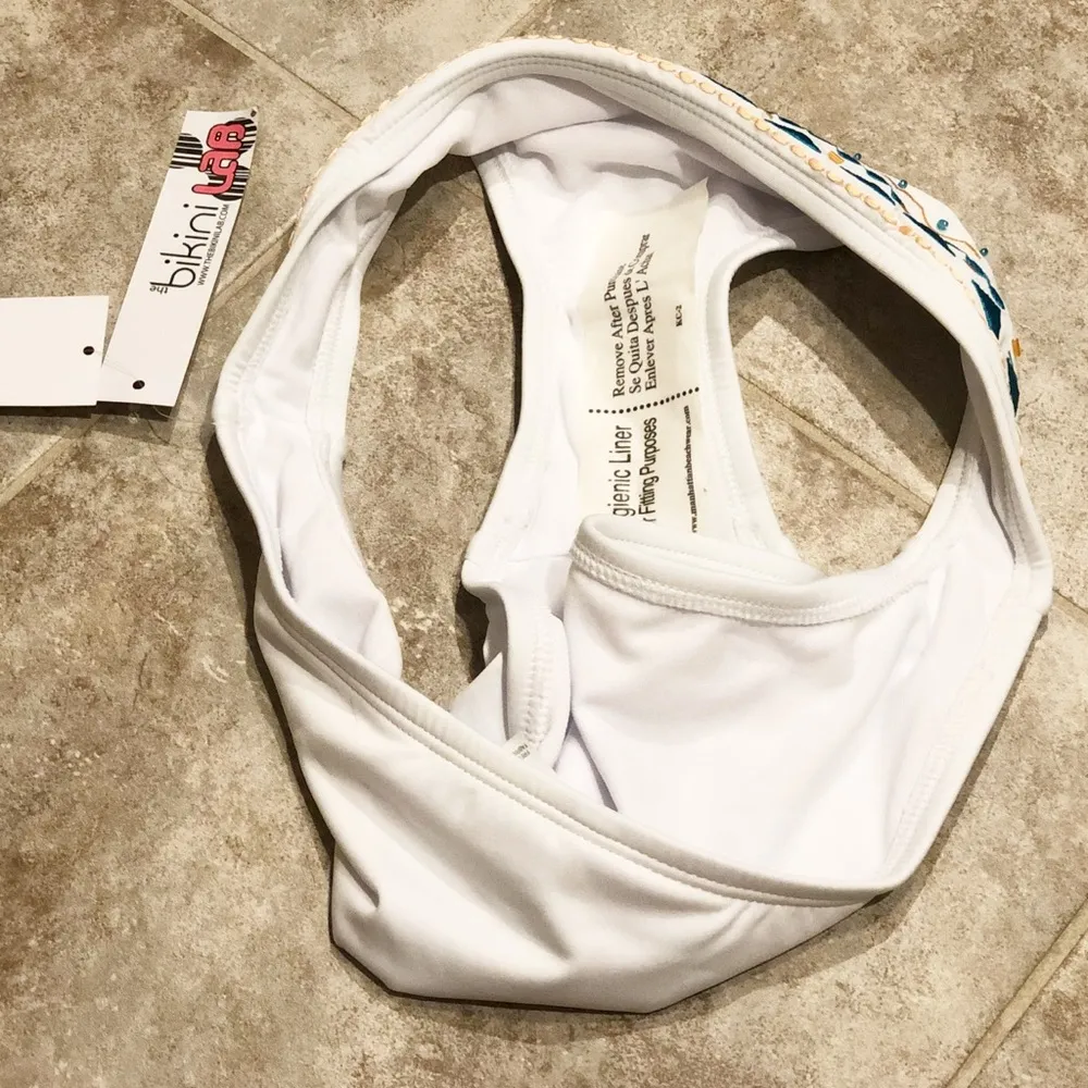 🆕 The Bikini Lab beaded hipster bikini bottoms - Image 4