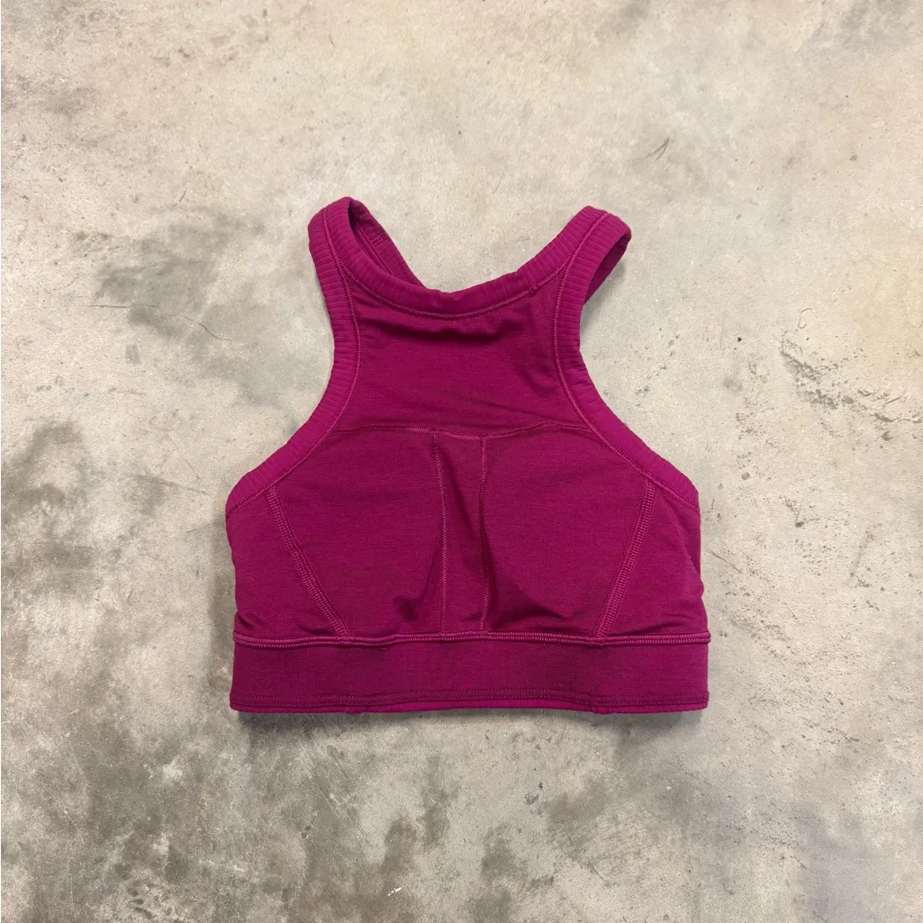 Lululemon Ribbed Nulu High-Neck Yoga Bra *Light Support, B/C Cup - Image 6