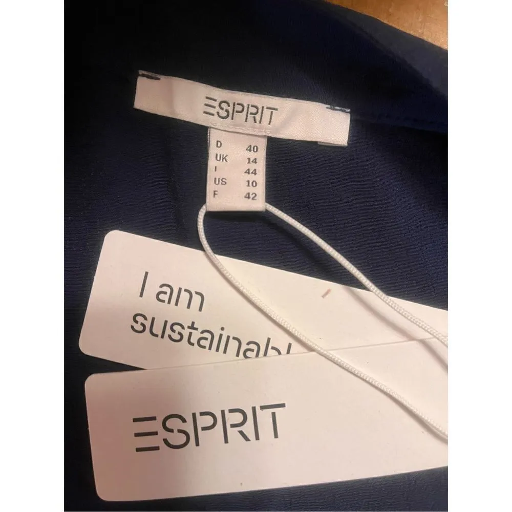 Esprit Skirt navy Size 10 nwt (1316) - Image 5