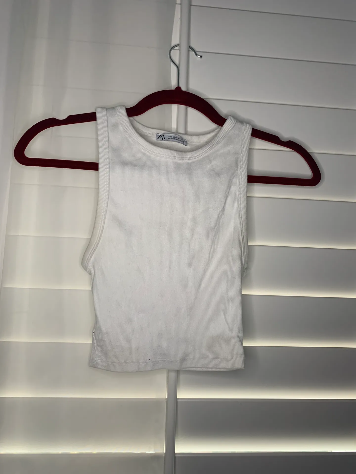 ZARA Ribbed Tank Top - Image 2
