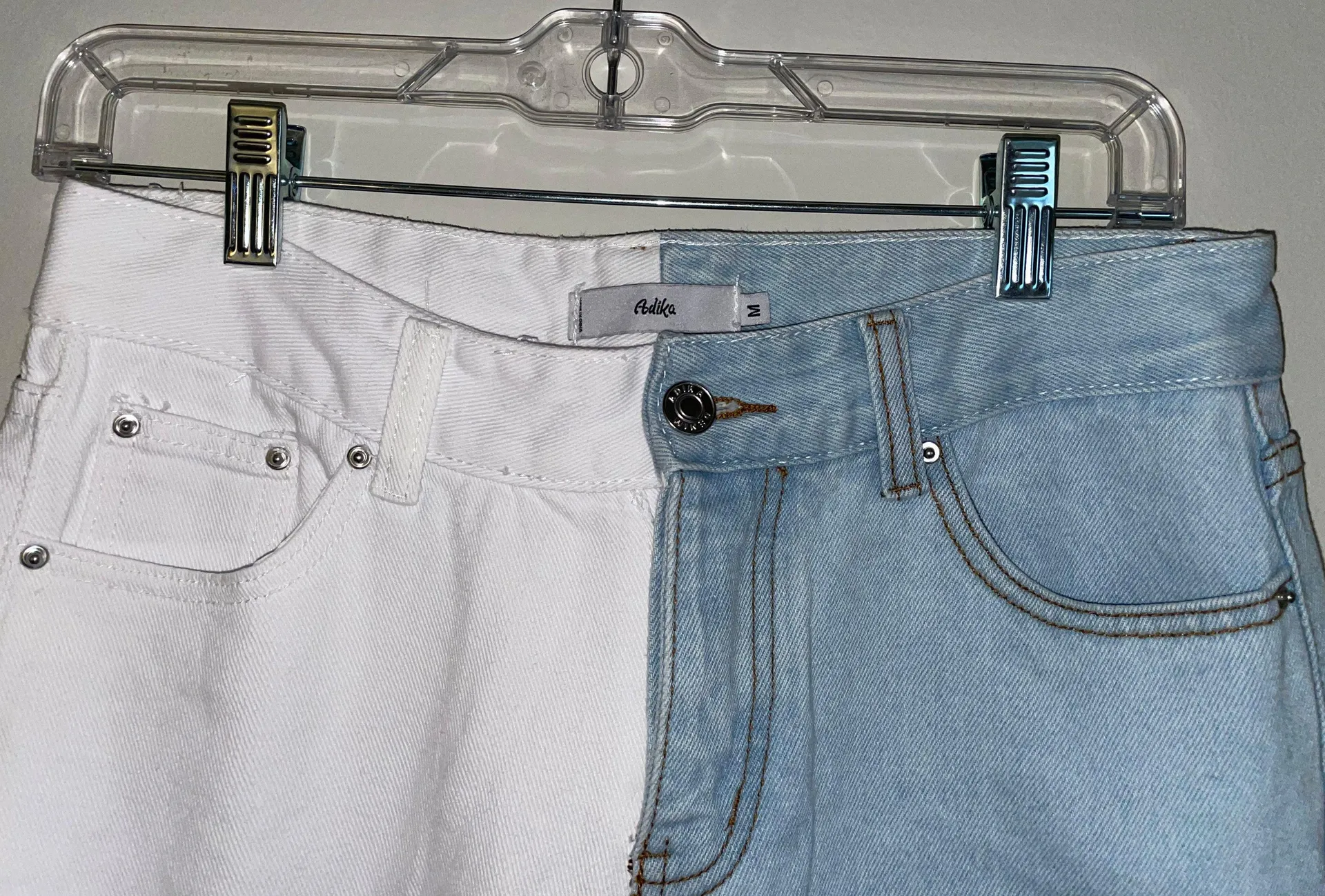 Adika Two Colored Mom Jeans - Image 5