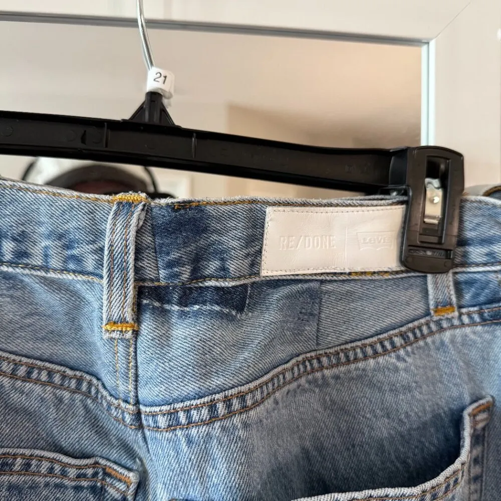 Levis Re/done Jeans Size 30 Color Blue - Image 4
