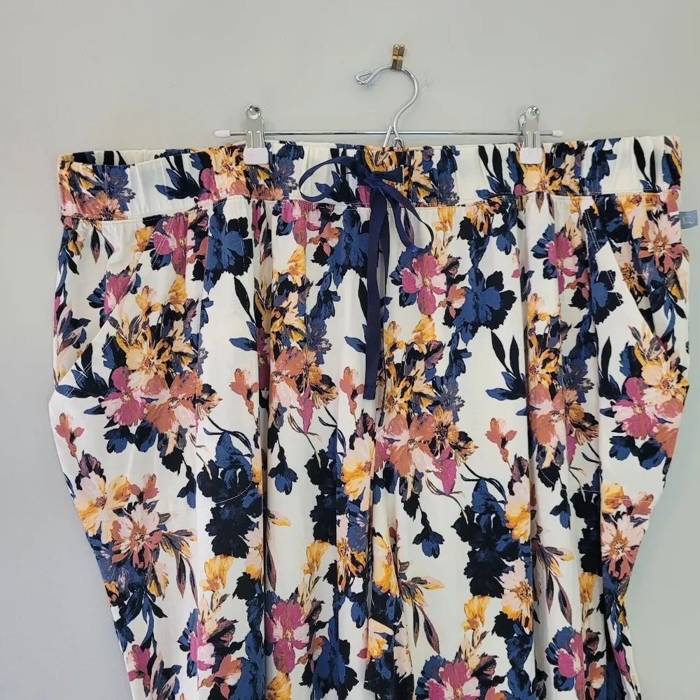 Sleep by Cacique Floral Print Lounge Pajama Pants NWT - Image 2