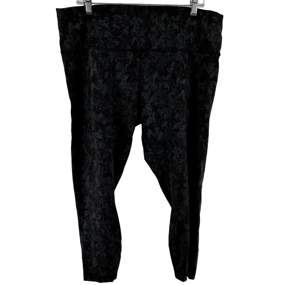 Lululemon Wunder Train High-Rise Tight Leggings Hideaway Camo Deep Coal Multi 20 - Image 2