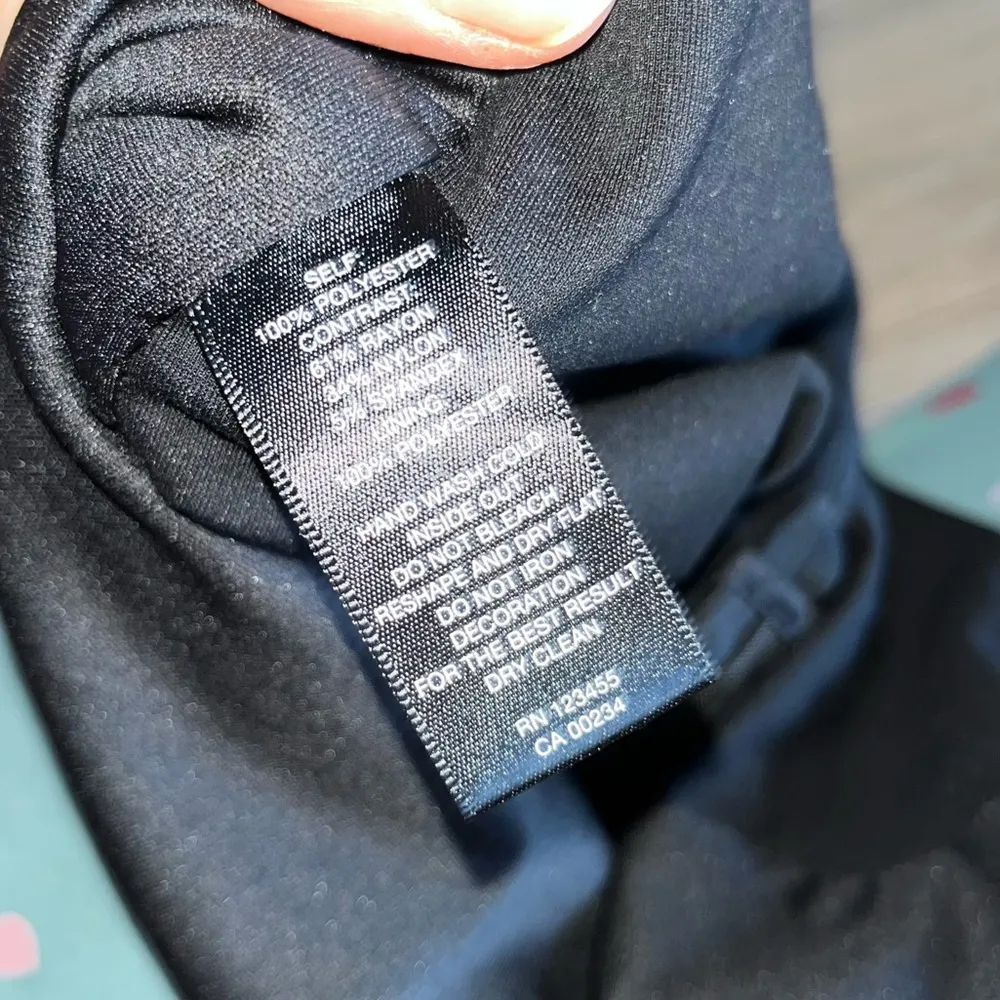 Design Lab NWT sequin mini skirt black - Image 7