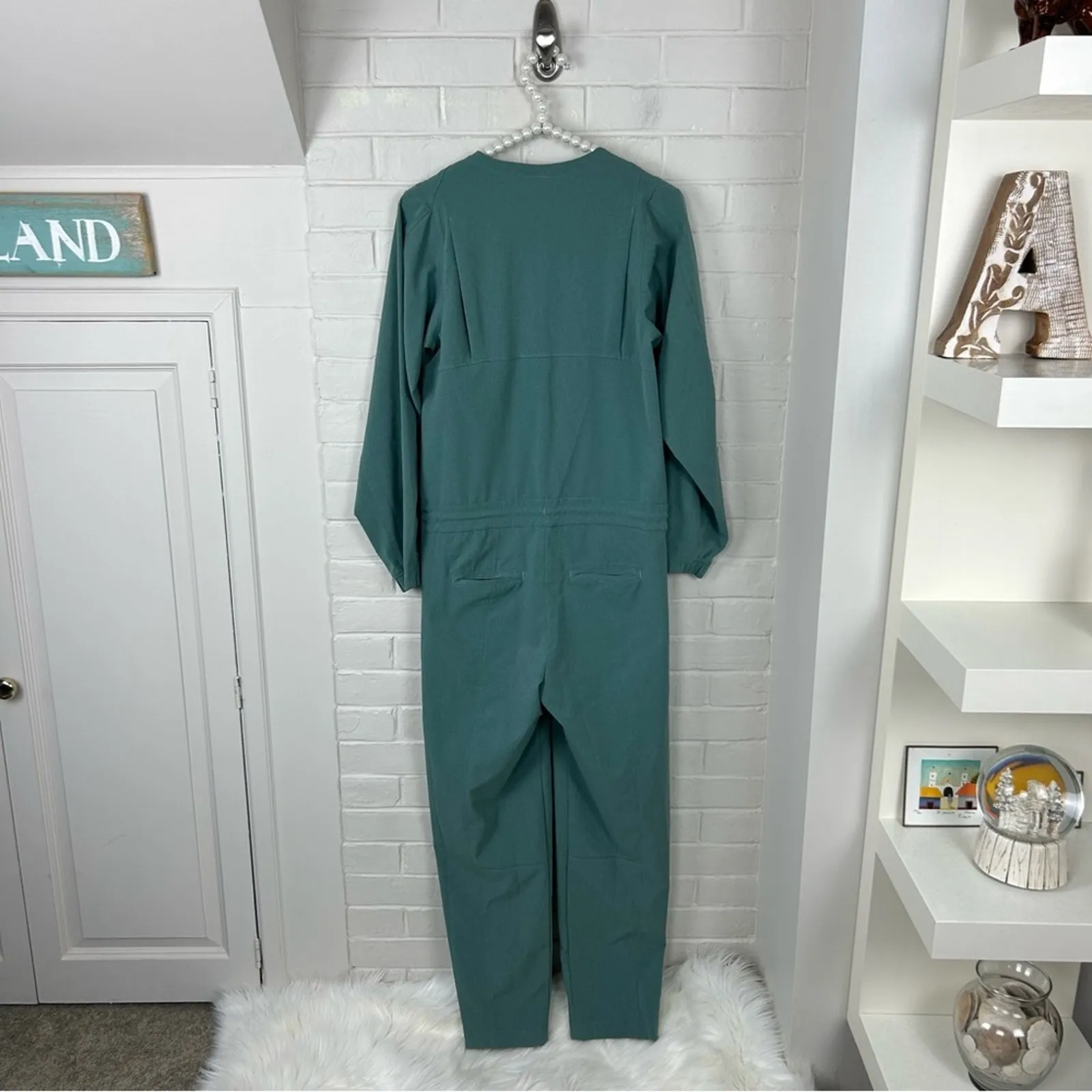 Lululemon Ventlight Zippered Jumpsuit in Tidewater Teal Size 2 - Image 13