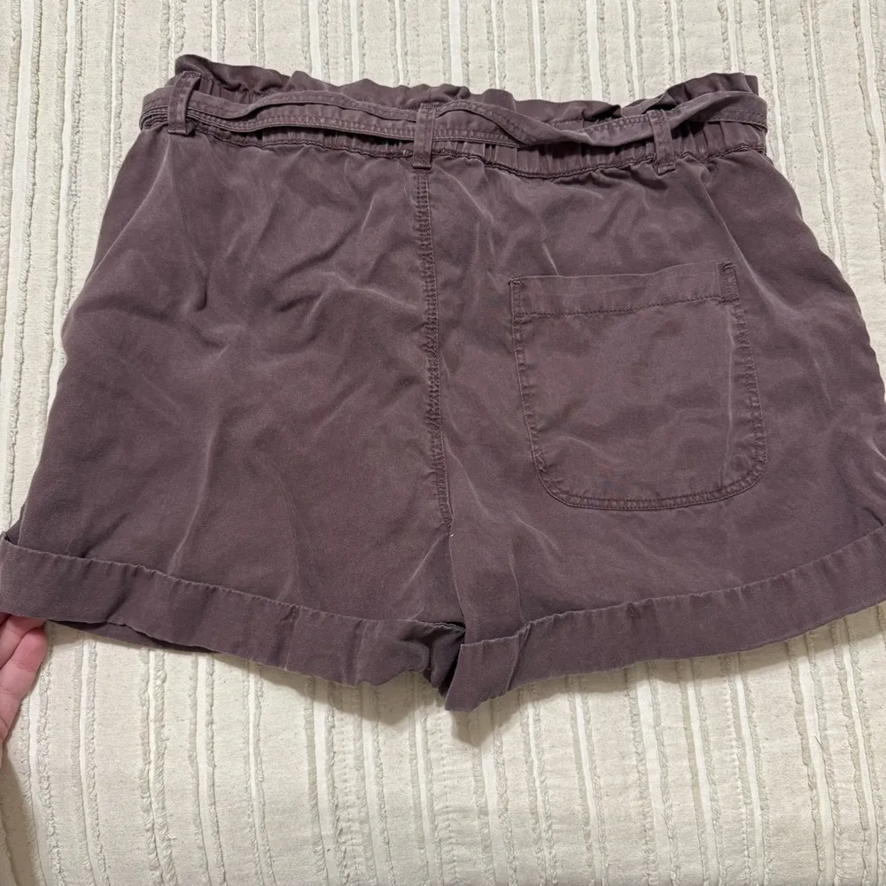 Aerie Lyocell High Waisted Elasticized Paper-bag Camp Short - Image 4