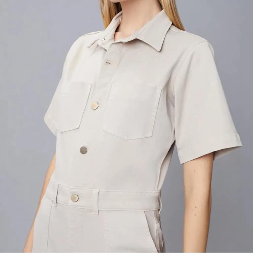 DL1961 Light Tan Jumpsuit EUC size Small - Image 2