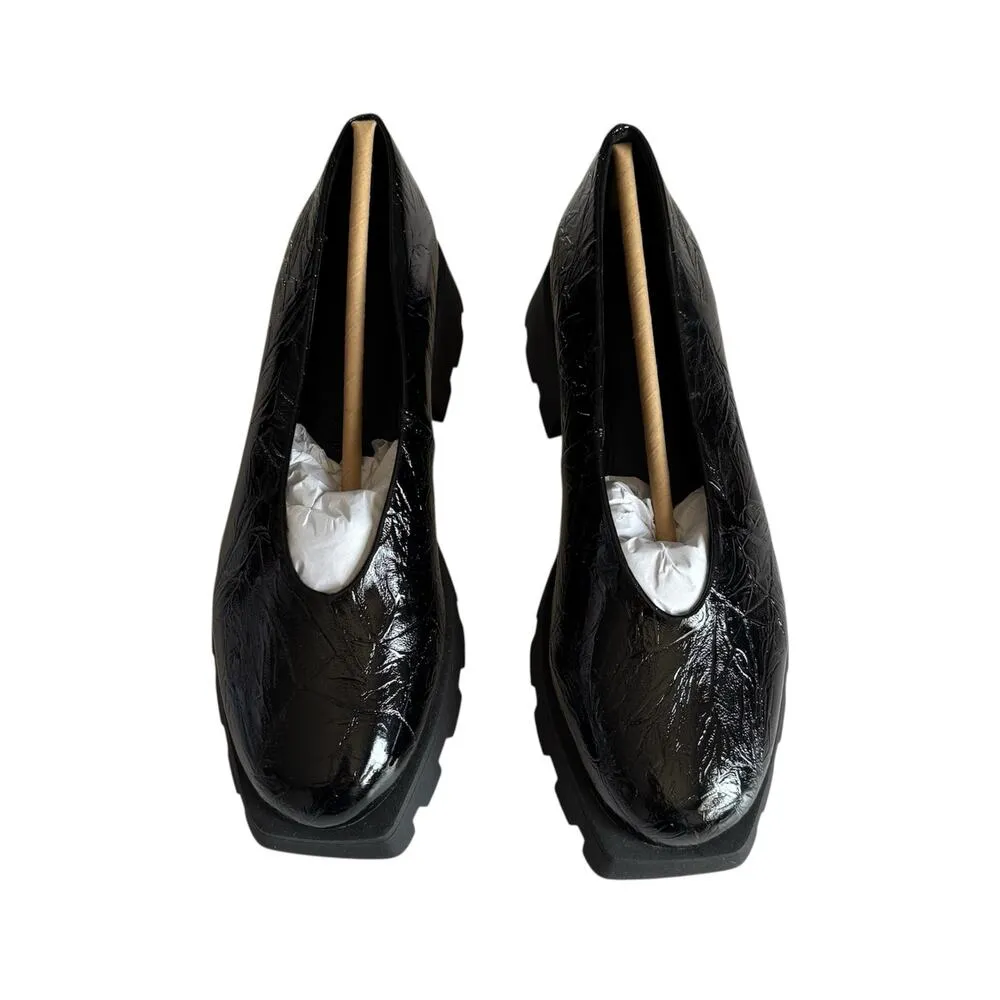 Katy Perry The Daarling Slip On Black Chunky Sole Flats Women’s Size 6 NEW - Image 2