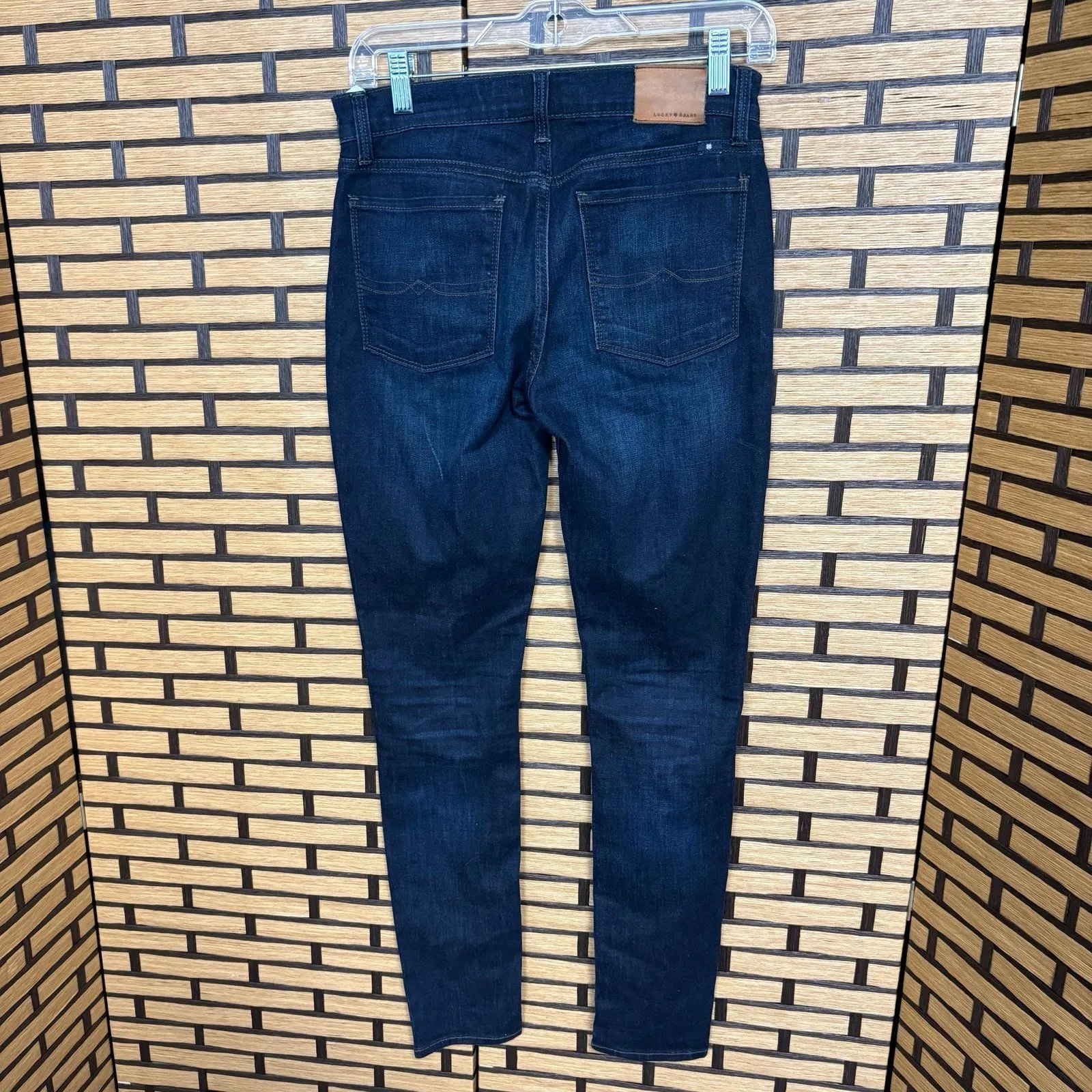 Lucky Brand Brooke Skinny Dark Wash‎ Skinny Jeans Size 2/26A - Image 2