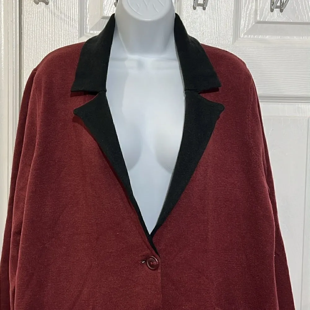 J Jason Wu Double Knit Jacket size L - Image 2
