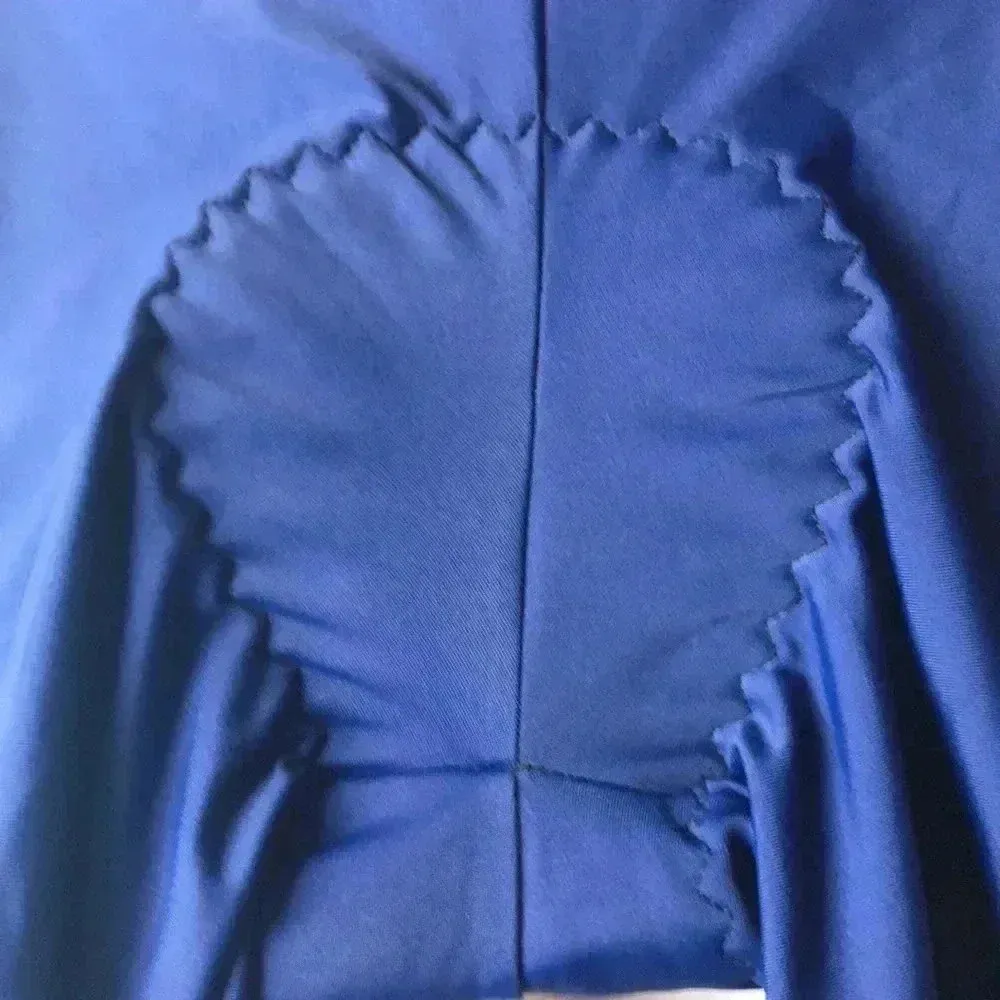 ASTANA PADDED CYCLING SHORTS UNISEX Blue Size 26 - Image 3