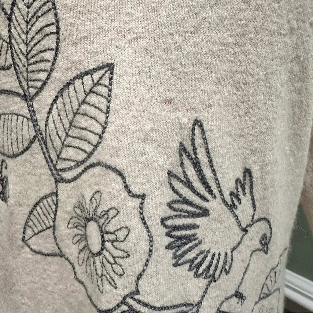 Anthropologies Spare Vista Wool Sweaterdress by Moth Size Small - Image 9