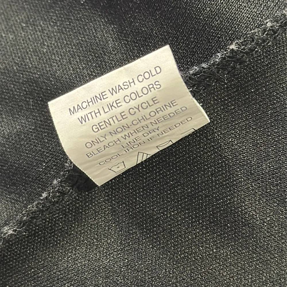 Eyeshadow Swiss Dot Black Floral Embroidered Sleeveless Sheer Overlay Top Size S - Image 13