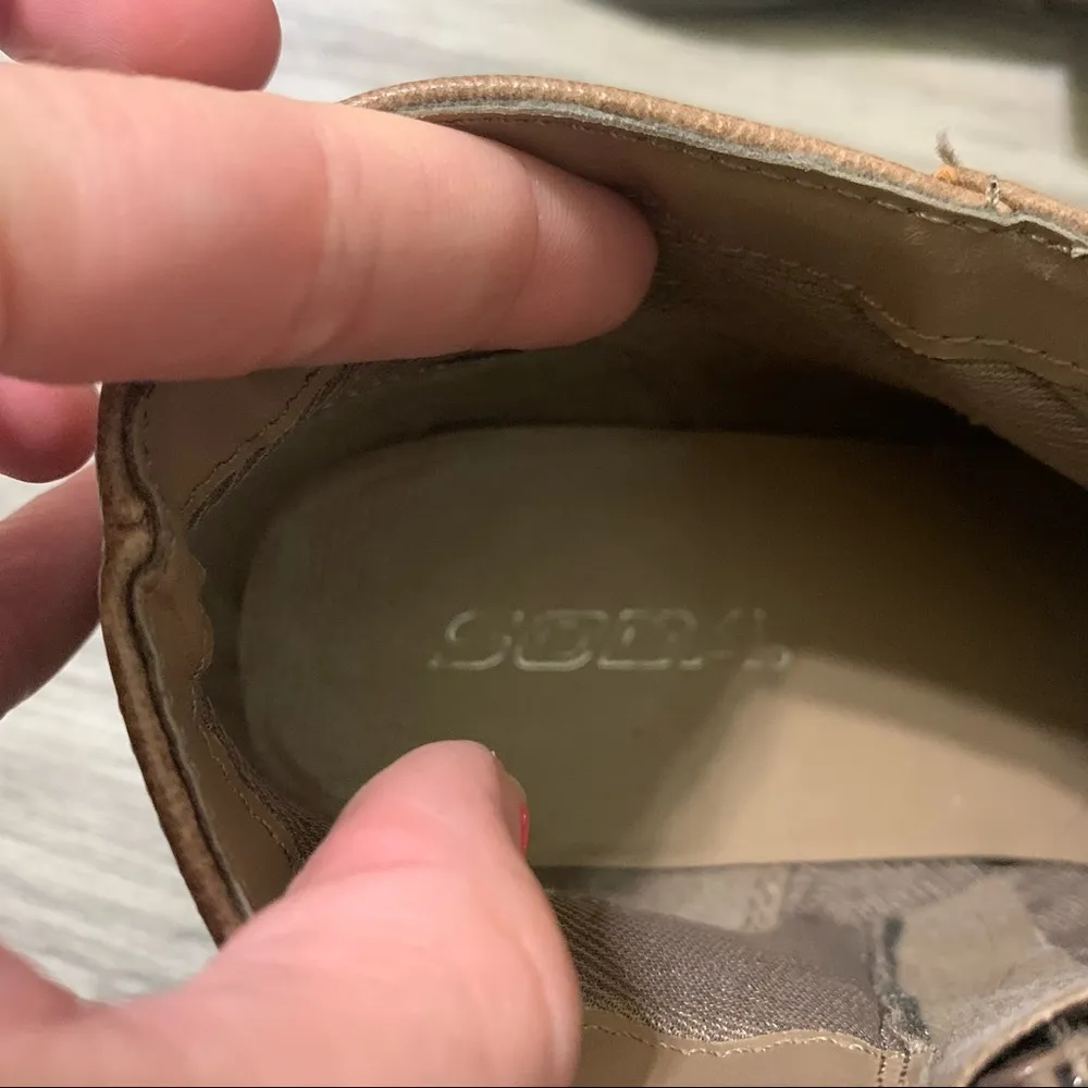 🌿Soda Tan Ankle Boots; 10 Women’s - Image 6