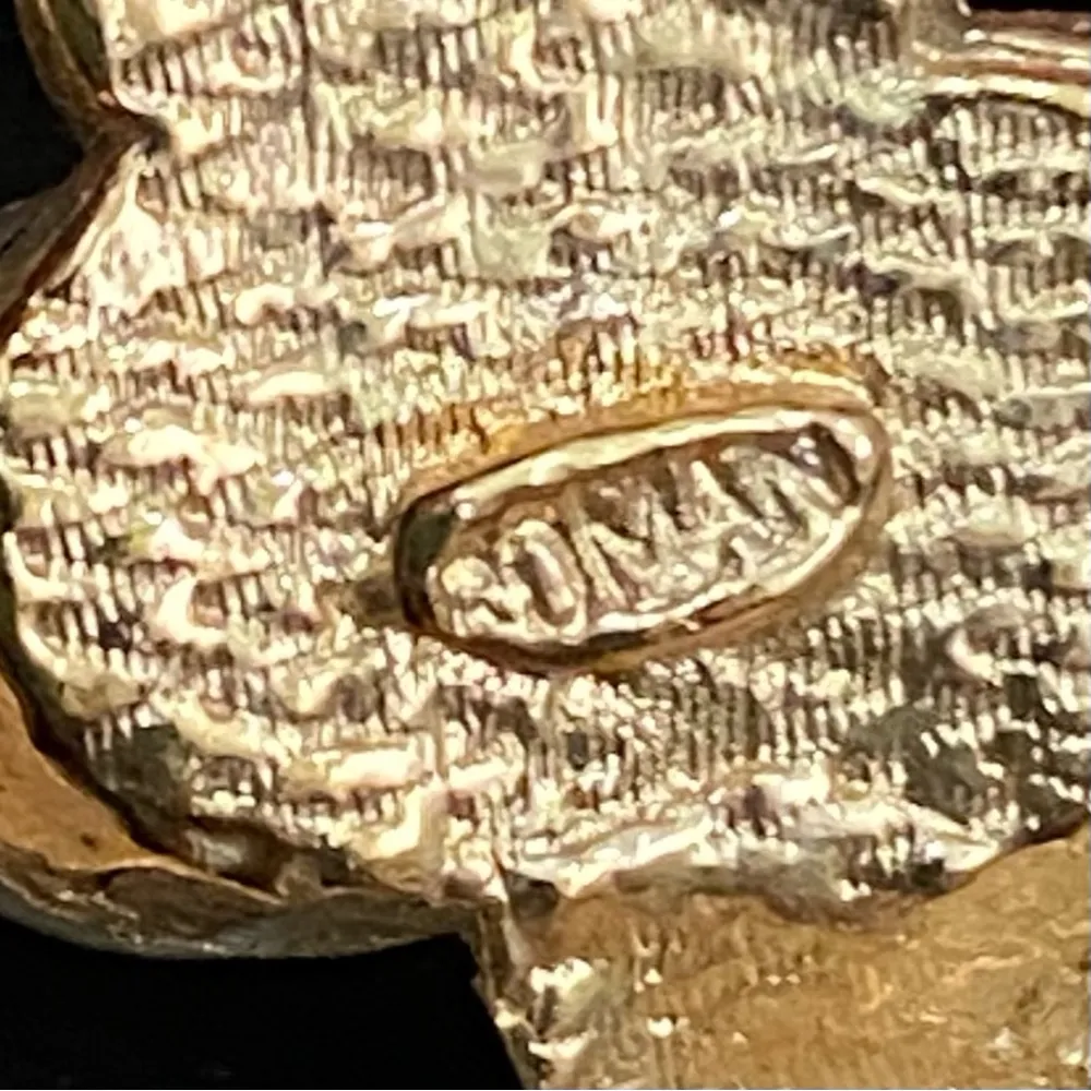 Vintage ROMAN Signed Gold - Image 9