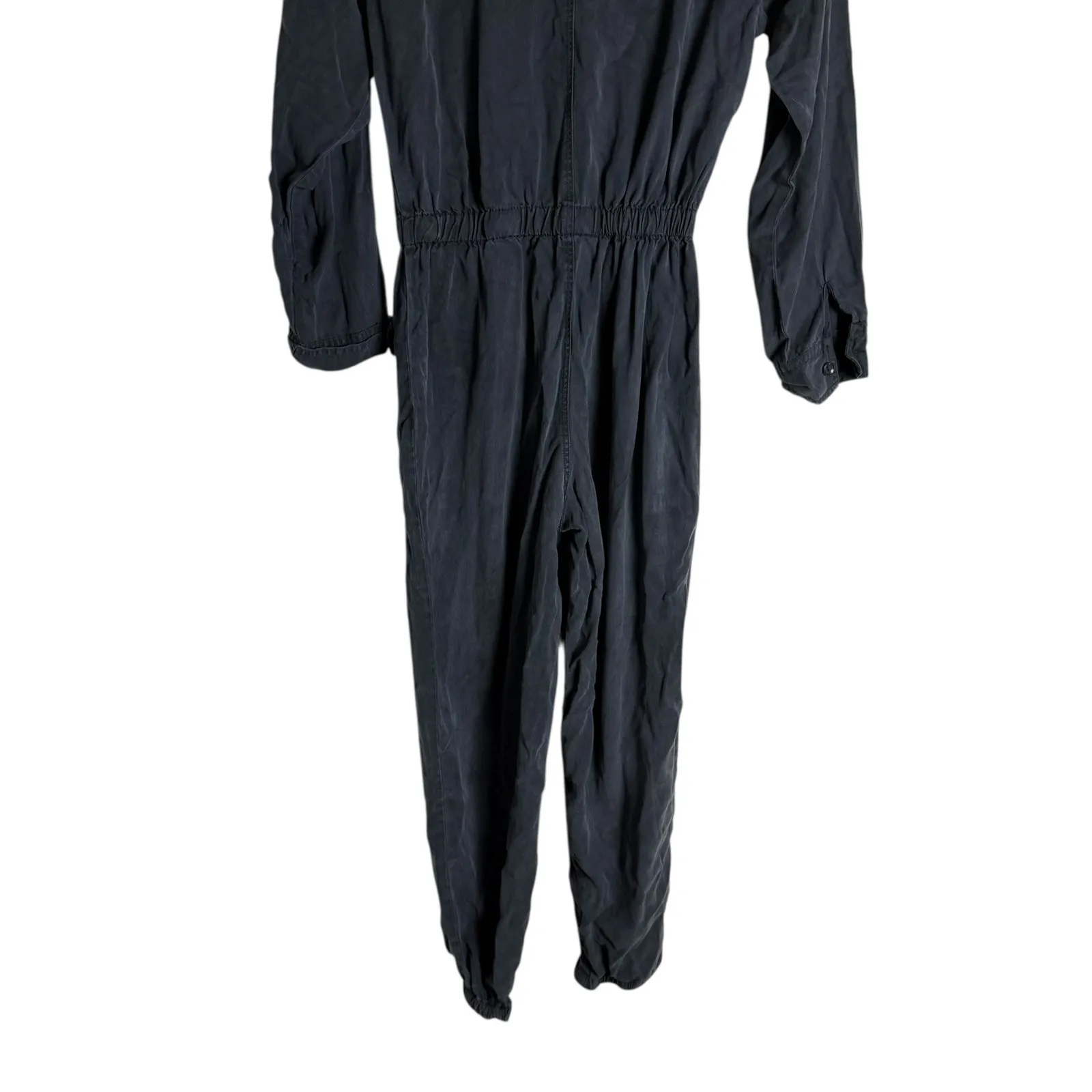 Young Fabulous & Broke Navy Flight Suit Utility Jumpsuit Midnight Pigment Size S - Image 11