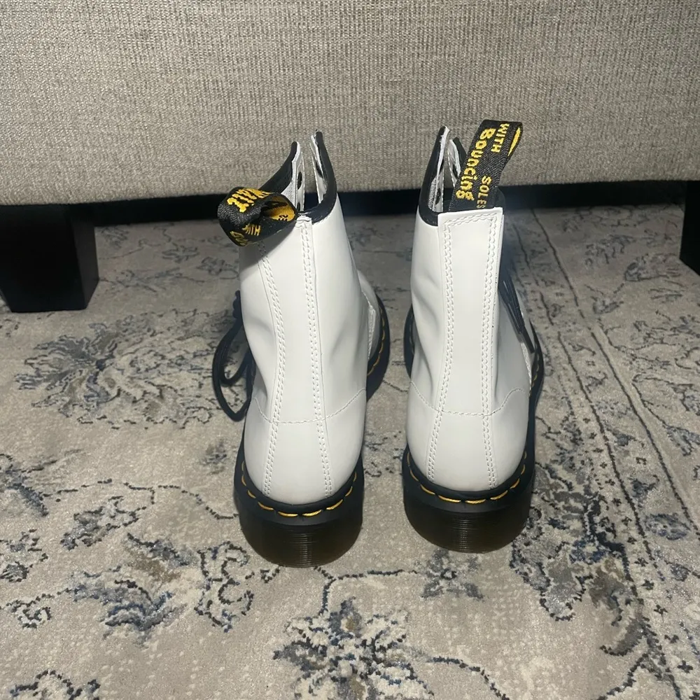 Dr Martens 1460 Smooth Lace Up Boots - Image 8