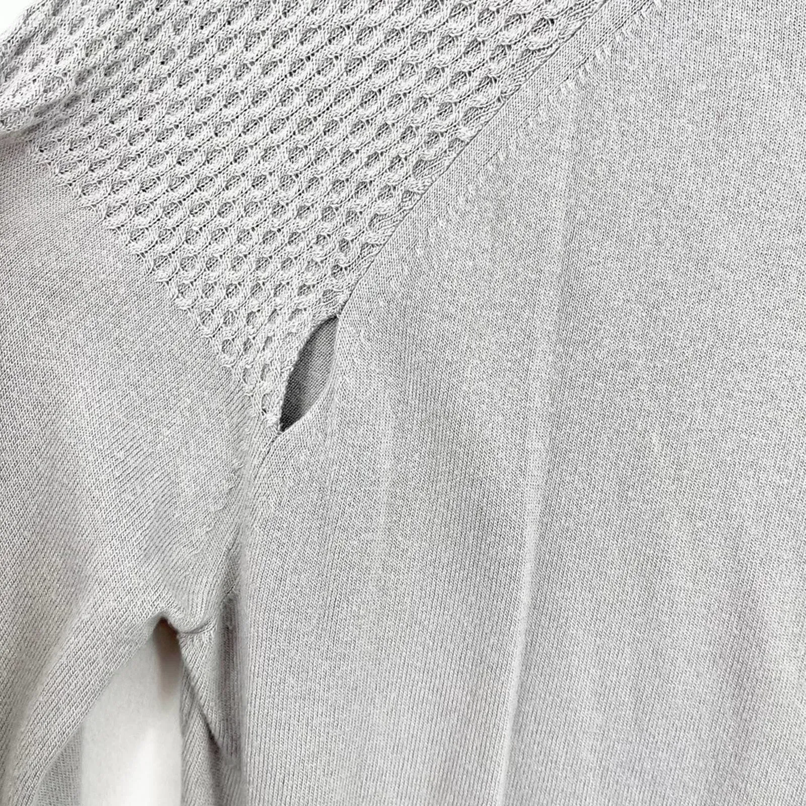 Barbour Merino Wool Long Sleeve Comfort Knit Light Sweater Size 10 - Image 7