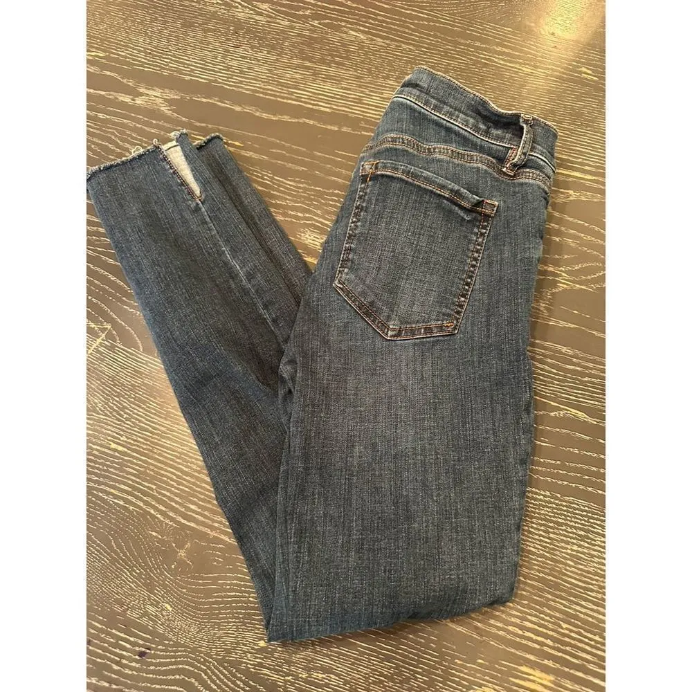 LOFT Modern Skinny Jeans Women's Blue Size 26 Denim Stretch Pants - Image 3