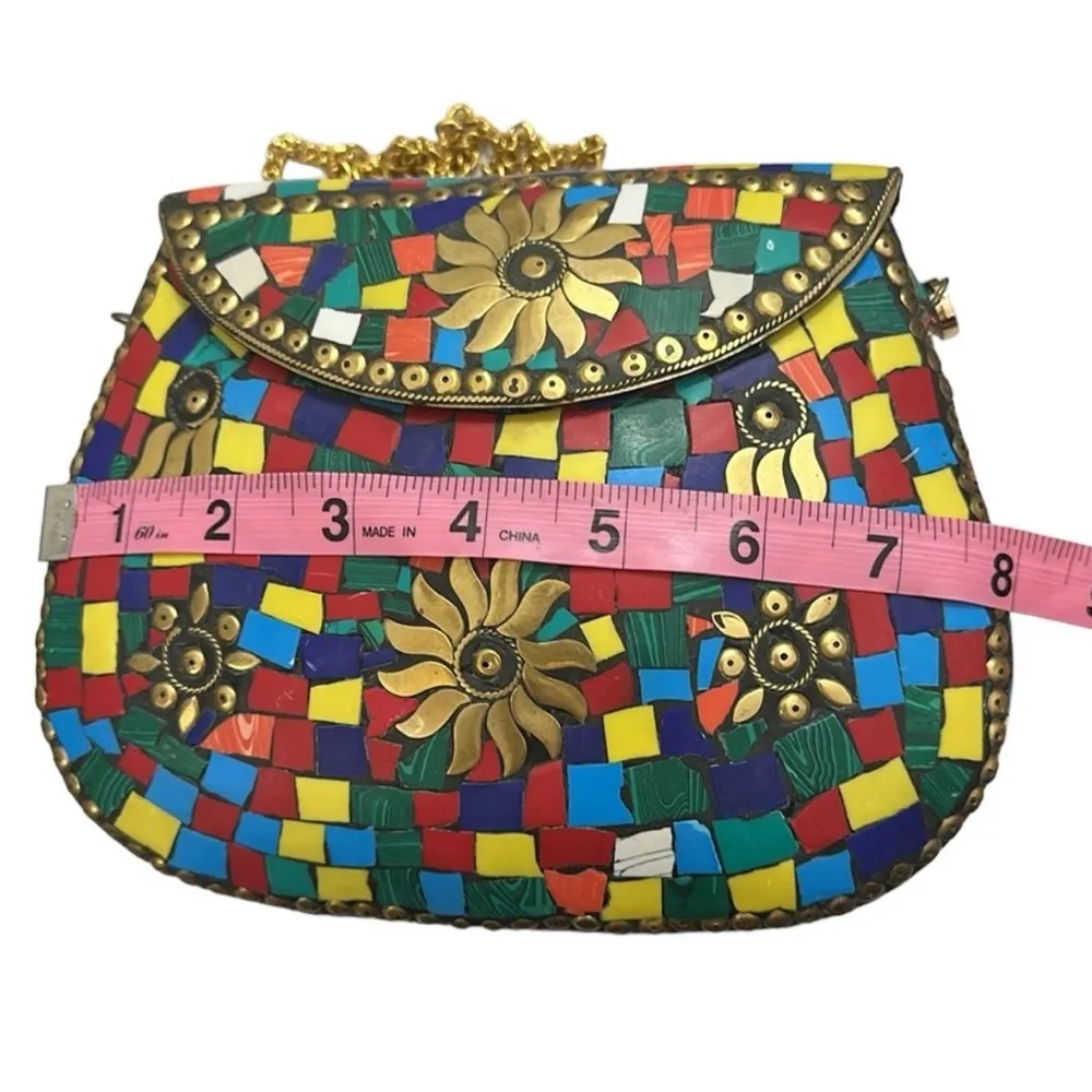 NEW RAMLA Bel Air Mosaic Handbag. Seen on Selling Sunet - Image 5