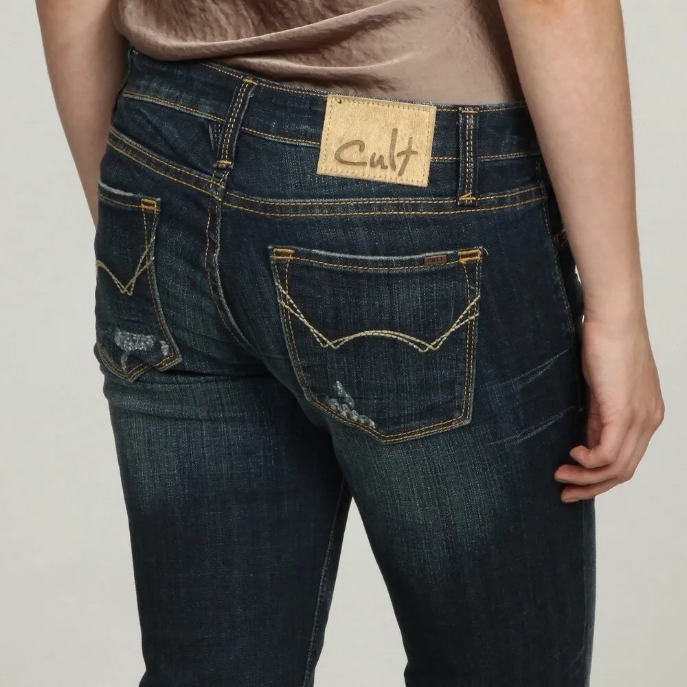 Cult of Individuality Bohemi Boot Cut‎ Jeans 26 Blue - Image 9