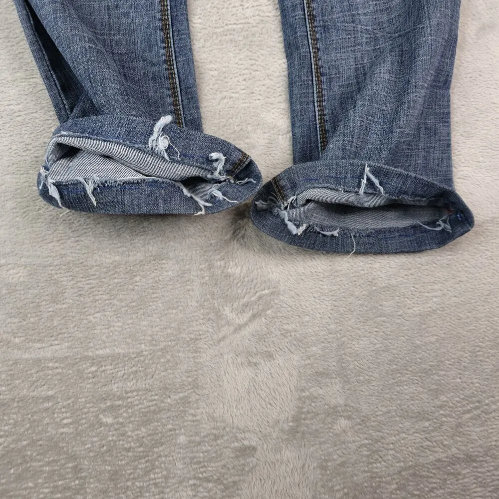 Fragile Jeans American Beauty The Classic Flare Womens 15 Hemmed 36x26 Mid Rise - Image 13