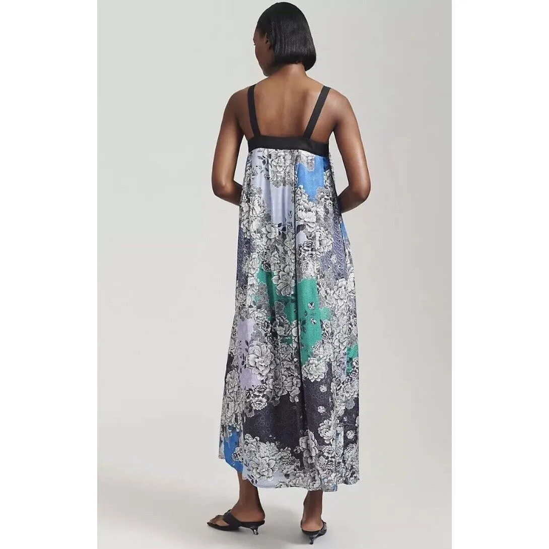Anthropologie Atsu Printed Maxi Dress Size XS - Image 4