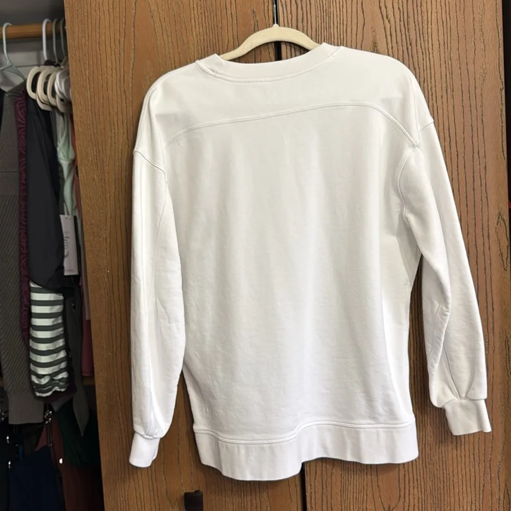 Lululemon Perfectly Oversized Crew-White - Image 6
