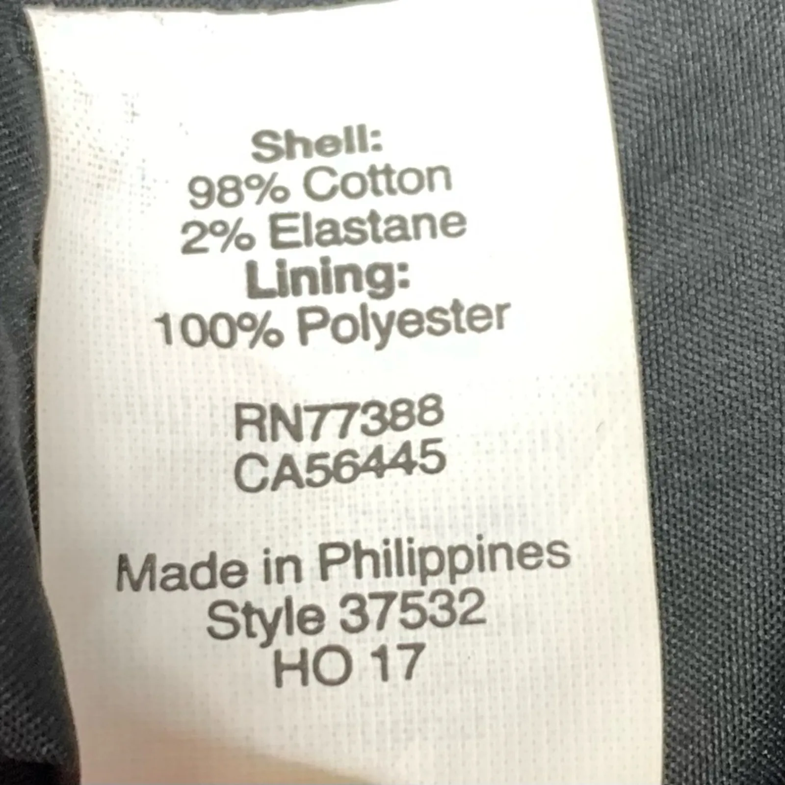 J.Crew Womens Pencil Skirt Paisley Black Pink Back Zip Stretchy Cotton Size 6 - Image 5