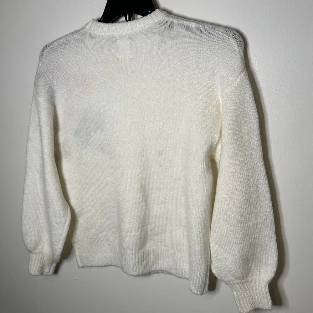 Zara Knit Sweater Fancy Collection Junior Girls Floral 152cm - Image 6