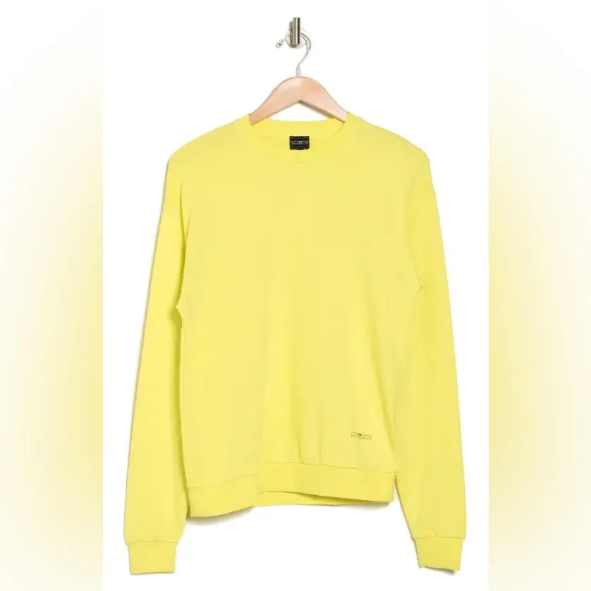 NWT PSK Collective Canary Yellow Sweatshirt & Joggers Set Size 2X | Athleisure - Image 6