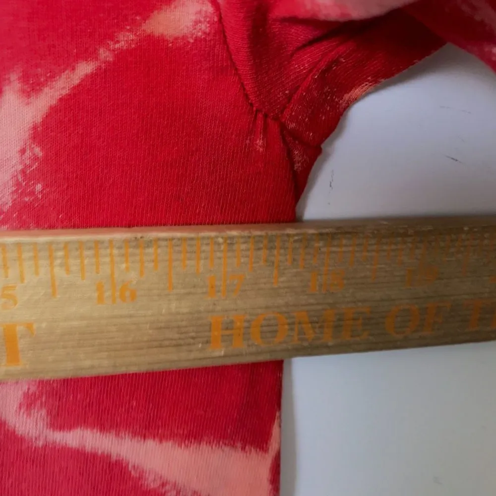 World Football Champions Tampa Bay T Shirt Womens Red Cream Medium M Sports - Image 5