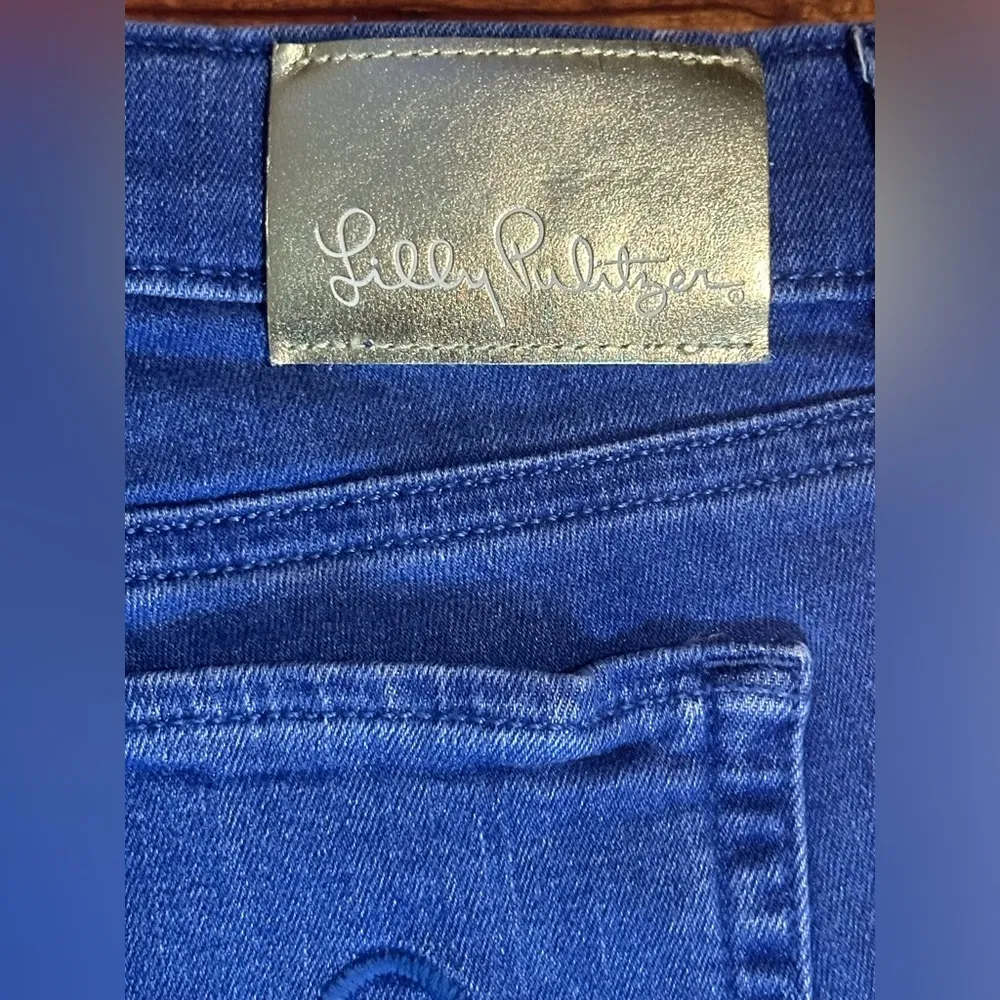 Lily Pulitzer Ocean High Rise Skinny Ankle Jeans - Image 11