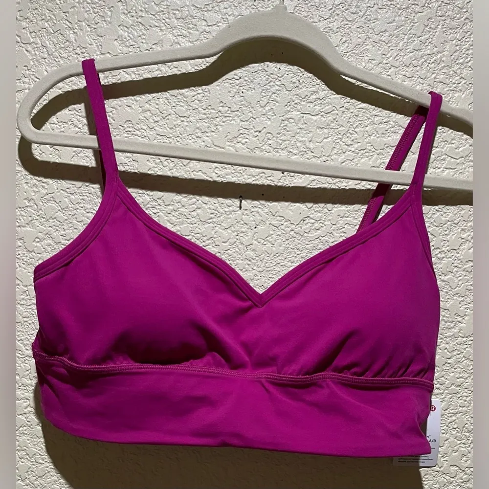 Lululemon NWT Align Sweetheart Sports Bra Ripened Raspberry Size 12 - Image 5