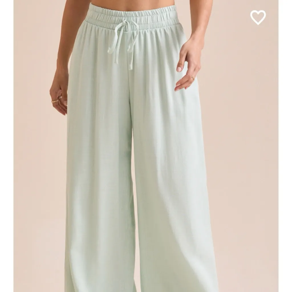 NEW Altar’d State Mint Drawstring Pants Size XL NWT - Image 2