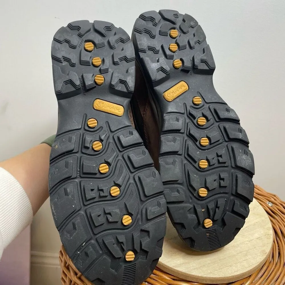 Timberland Chocorua BOOTS Gore-tex Hiking Womens Shoes 15631 Sz 10 Brown Leather - Image 5