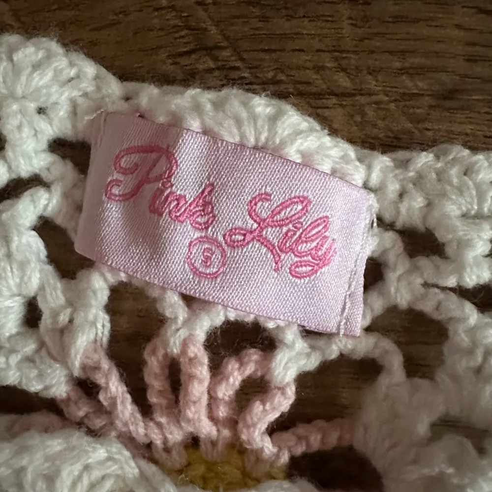 Pink Lily Crochet Sweater - Image 4