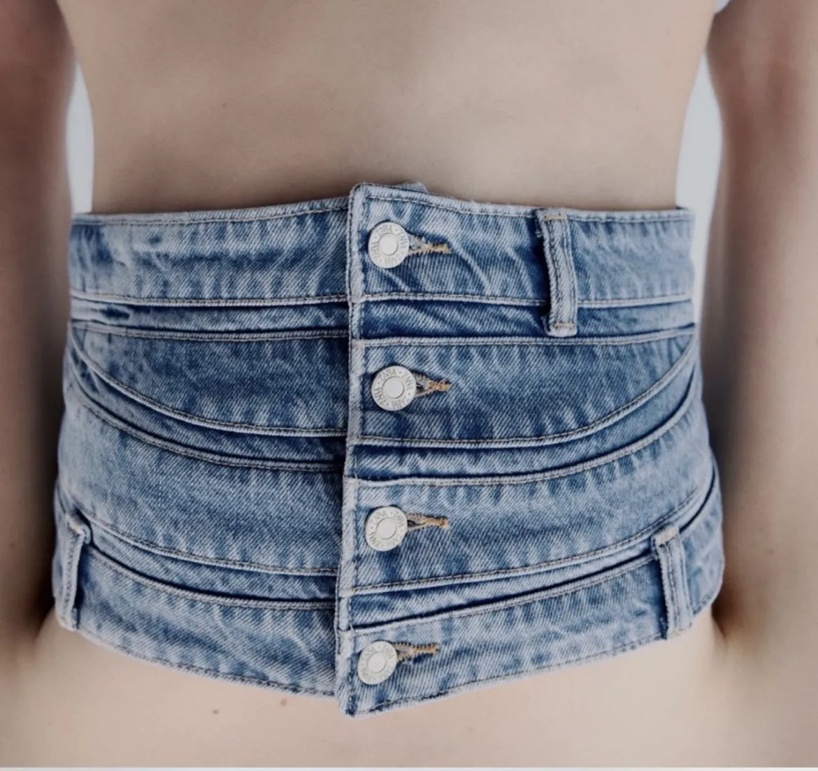 ZARA Jean Shirt - Image 3