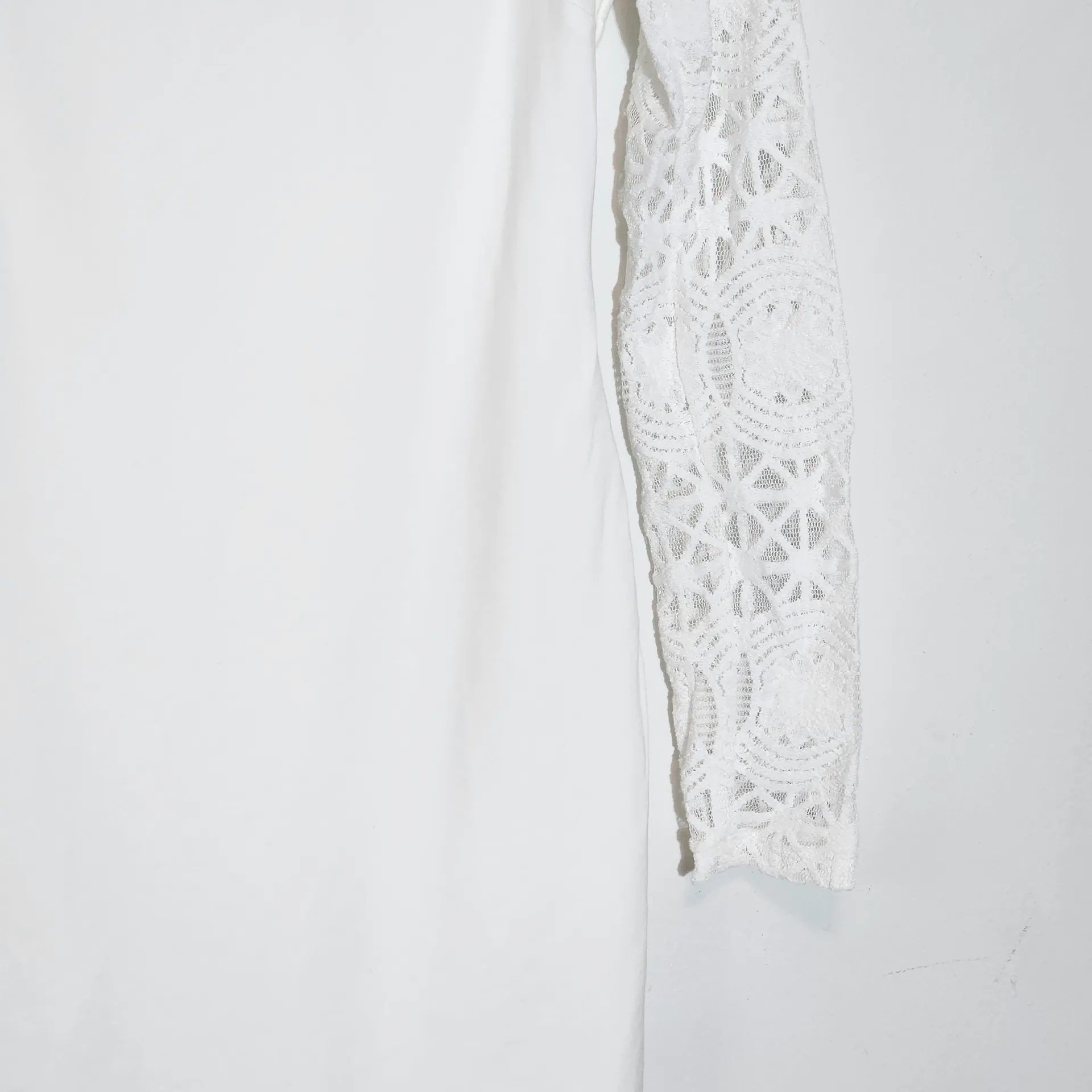 Lulus White Long Sleeve Mini Cocktail Dress Size Small White Bodycon Party Dress - Image 6