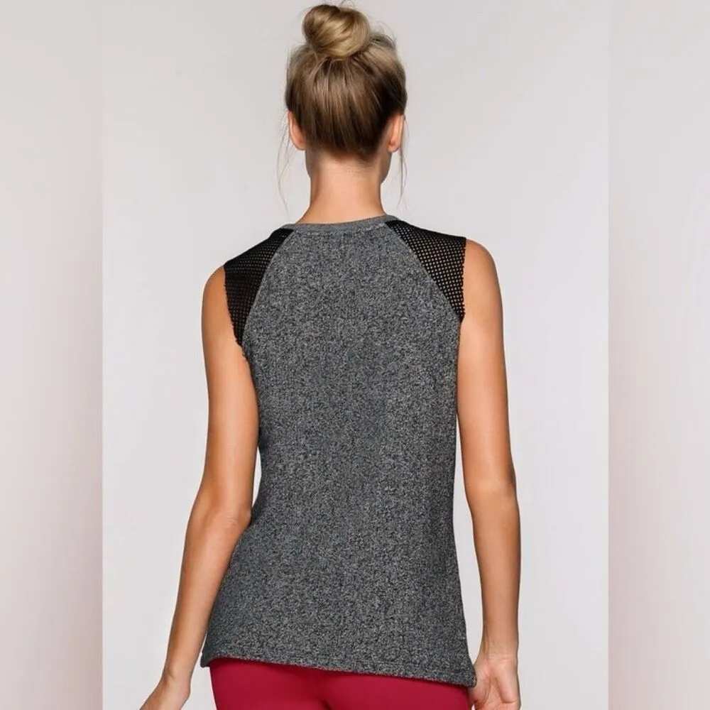 Lorna Jane Lenox Sleeveless Sweatshirt in Black Mark Size Medium - Image 9