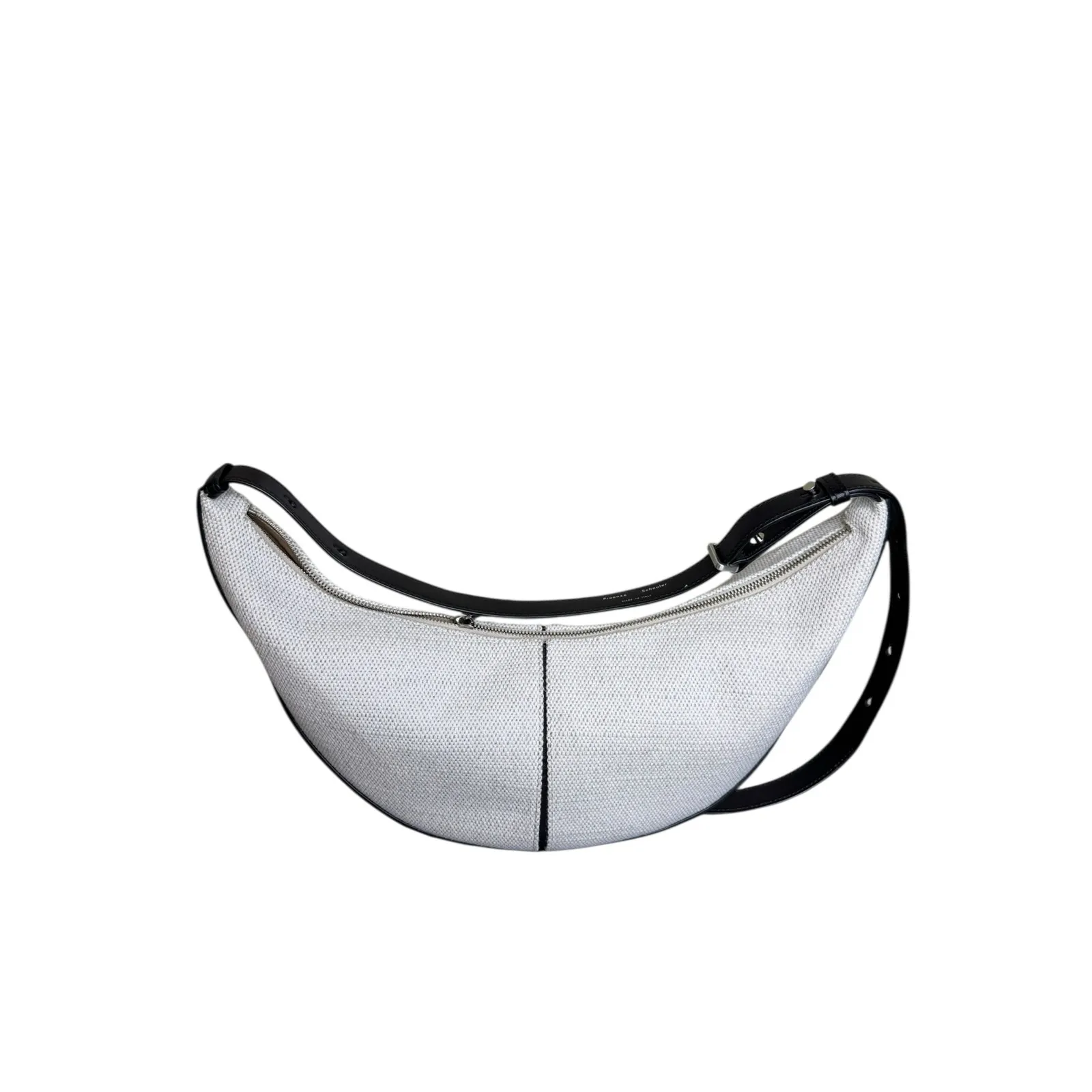 Proenza Schouler NWT Slide Canvas Shoulder Bag in Ivory & Black - Image 2