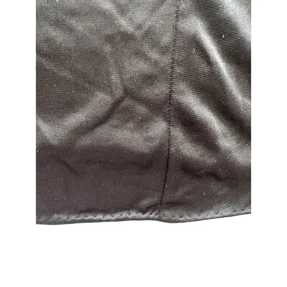 70’s satin slip tank camisole Black Size M - Image 7