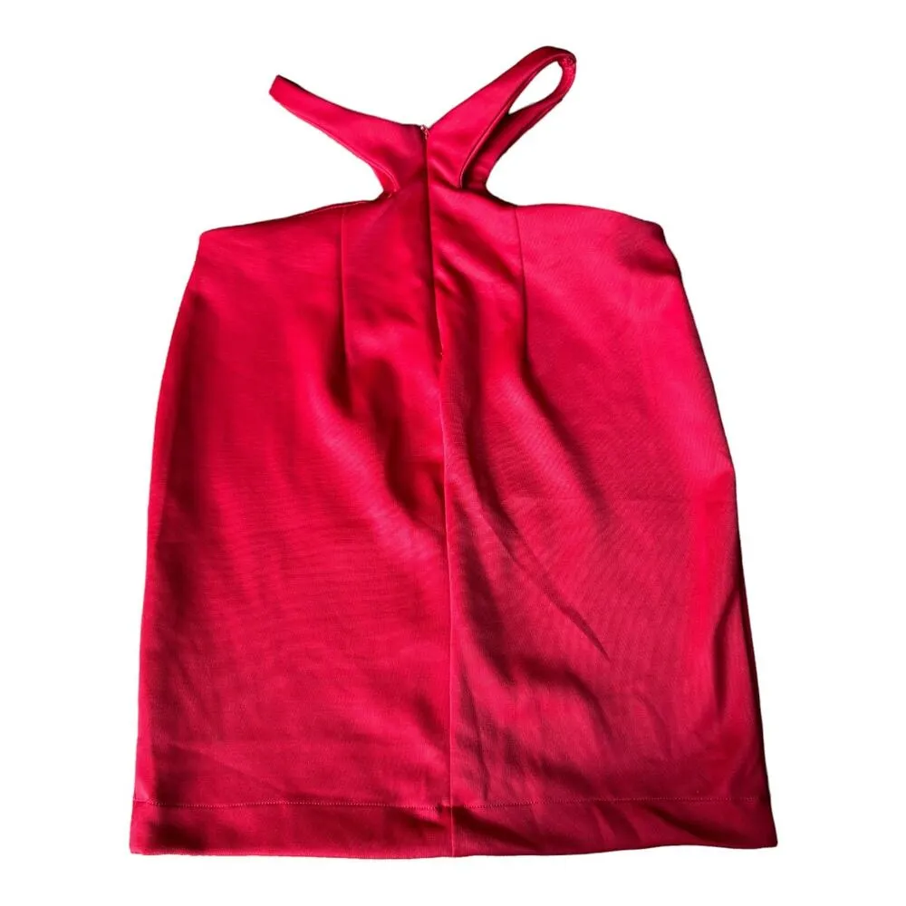 Red sexy tight halter top back zipper closing by Splash size small petite - Image 9